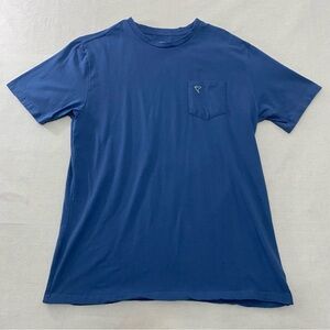 Birddogs Shirt Mens XL Blue Pocket Tee Crewneck Casual Short Sleeve Soft